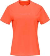 Women's Norrøna tech T-Shirt Orange Alert