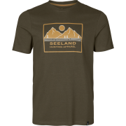 Seeland Men's Kestrel T-Shirt Grizzly Brown