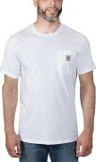 Carhartt Men's Force Short Sleeve Pocket T-Shirt White
