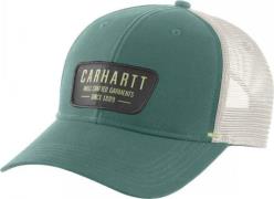 Mesh Back Crafted Patch Cap SLATE GREEN