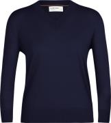 Icebreaker Women's Wilcox Long Sleeve Sweater Midnight Navy