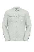 Jack Wolfskin Men's Barrier Long Sleeve Shirt Cool Grey