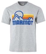 Marmot Men's Coastal Tee Short Sleeve Grey