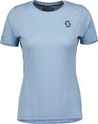 Scott Women's Shirt Trail Run Ss Glace Blue
