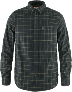 Fjällräven Men's Övik Flannel Shirt Dark Grey
