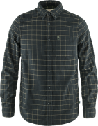 Men's Övik Flannel Shirt Dark Grey