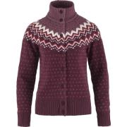 Women's Övik Knit Cardigan Dark Garnet