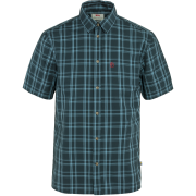 Fjällräven Men's Övik Lite Shirt Short Sleeve Dark Navy-Dawn Blue