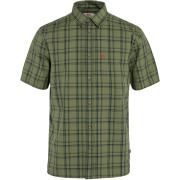 Fjällräven Men's Övik Lite Shirt Short Sleeve Green-Dark Navy