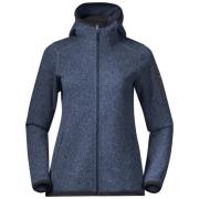 Women's Kamphaug Knitted Hoodie Orion Blue