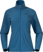 Bergans Women's Finnsnes Fleece Jacket  North Sea Blue