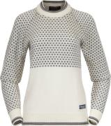 Women's Alvdal Wool Jumper  Vanilla White/Solid Dark Grey