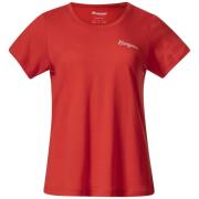 Bergans Women's Rabot Emblem Wool Tee Fire Red