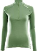 Aclima WarmWool Mockneck Woman Dill