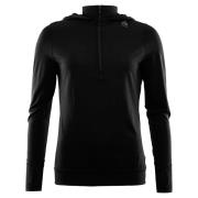 LightWool Hoodie Woman Jet Black