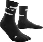 CEP Women's Run Compression Mid Cut Socks 4.0 Black