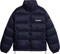 Napapijri Women's Box Puffer Jacket Blu Marine
