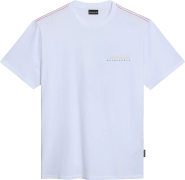 Napapijri Men's Gras Short Sleeve T-Shirt Bright White
