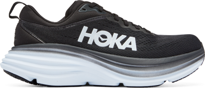 Hoka Women's Bondi 8 Wide Black / White