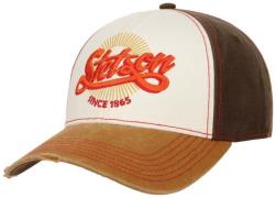 Stetson Men's Baseball Cap Vintage Distressed Beige