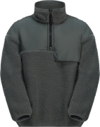 Teens' Halfzip Fleece Slate Green