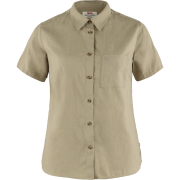 Women's Övik Travel Shirt SS Sand Stone