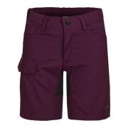 Urberg Juniors' Hiking Shorts 2.0 Dark Purple