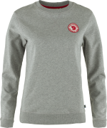 Fjällräven Women's 1960 Logo Badge Sweater Grey-Melange