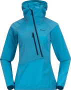 Bergans Women's Cecilie Light Wind Anorak Clear Ice Blue