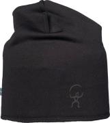 Isbjörn of Sweden Kids' Panda Beanie Black