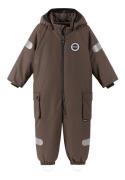 Reima Kids' Reimatec Winter Overall Marte Dark Choco