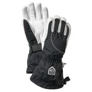 Hestra Women's Heli Ski 5 Finger Black/White