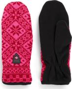 Dale of Norway Unisex Bjorøy Polar Mittens Red Rose/Allium