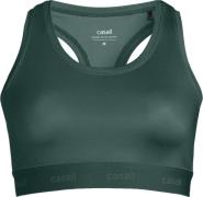 Casall Women's Graphic Sports Bra Dark Pine