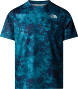 The North Face Men's 24/7 Printed T-Shirt Midnight Petrol Micro Halfdo...