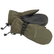 Pinewood Padded Mitten Gloves Dark Green