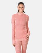 Kari Traa Women's Smekker Half Zip Pastel Dusty Pink