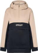 Oakley Women's Tnp Nose Grab Softshell Hoodie Humus/blackout