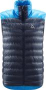 Haglöfs Men's L.I.M Down Vest Tarn Blue/Nordic Blue