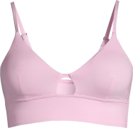 Casall Women's Triangle Cut-Out Bikini Top Clear Pink