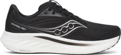 Saucony Men's Ride 18 Wide Black/white