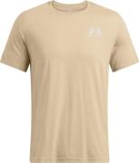 Under Armour Men's Sportstyle Left Chest Shortsleeve City Khaki/White