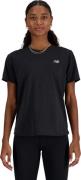 New Balance Women's Athletics T-Shirt Black Heather