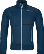 Ortovox Men's Fleece Light Jacket Deep Ocean