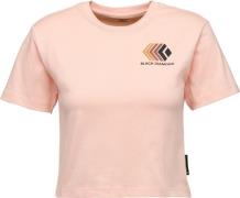 Black Diamond Women's Faded Crop Shortsleeve Tee Alpine Sunrise