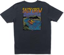 Salty Crew Men's River Rats Short Sleeve Tee Black