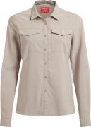 Craghoppers Women's Nosilife Pro Long Sleeved Shirt V Soft Mushroom