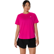 Asics Women's Asics Core Short Sleeve Top Dark Pink Clay
