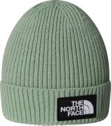 The North Face Kids' TNF Logo Box Cuffed Beanie Slate Moss