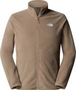 The North Face Men's Glacier Fleece Jacket Mocha Brown